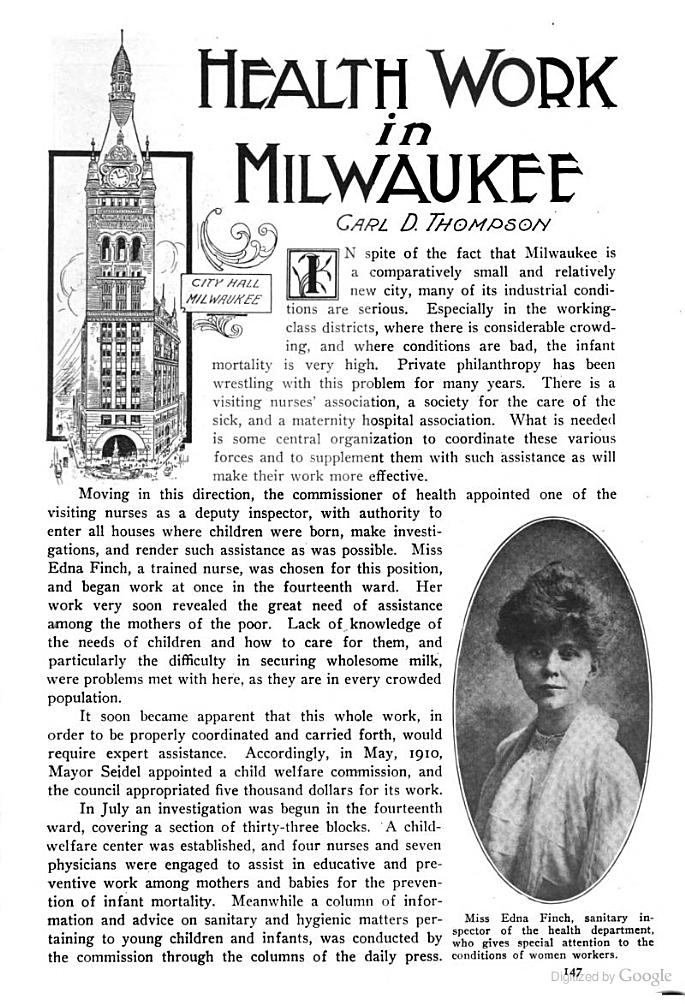 Article from Life and Health, The National Health Magazine, 1911.