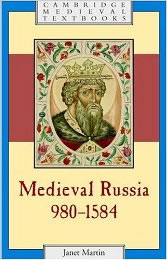 Martin, Medieval Russia book cover