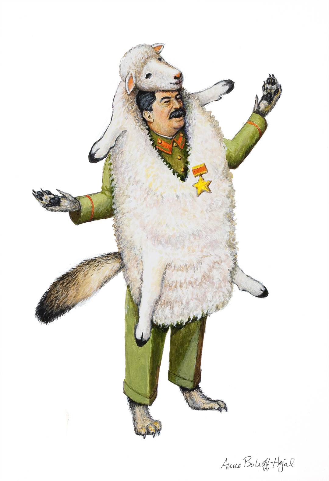 Stalin Rabbit Hat Catherine the Great: a Satirical Visualization of Russian History and ...